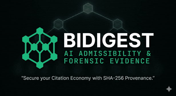 BiDigest — AI Admissibility & Forensic Evidence